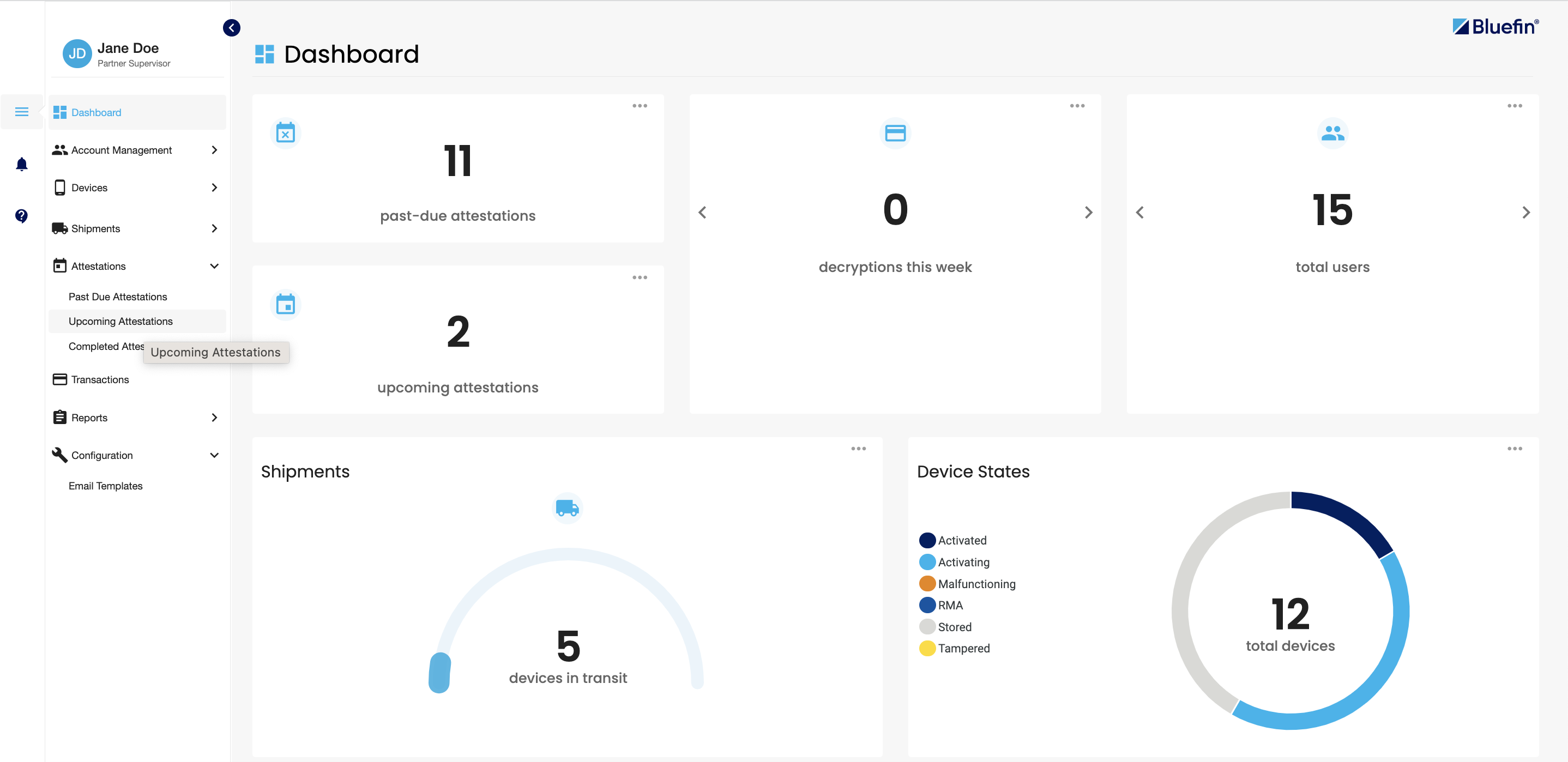 Identify Devices Ready for Attestation in P2PE Manager